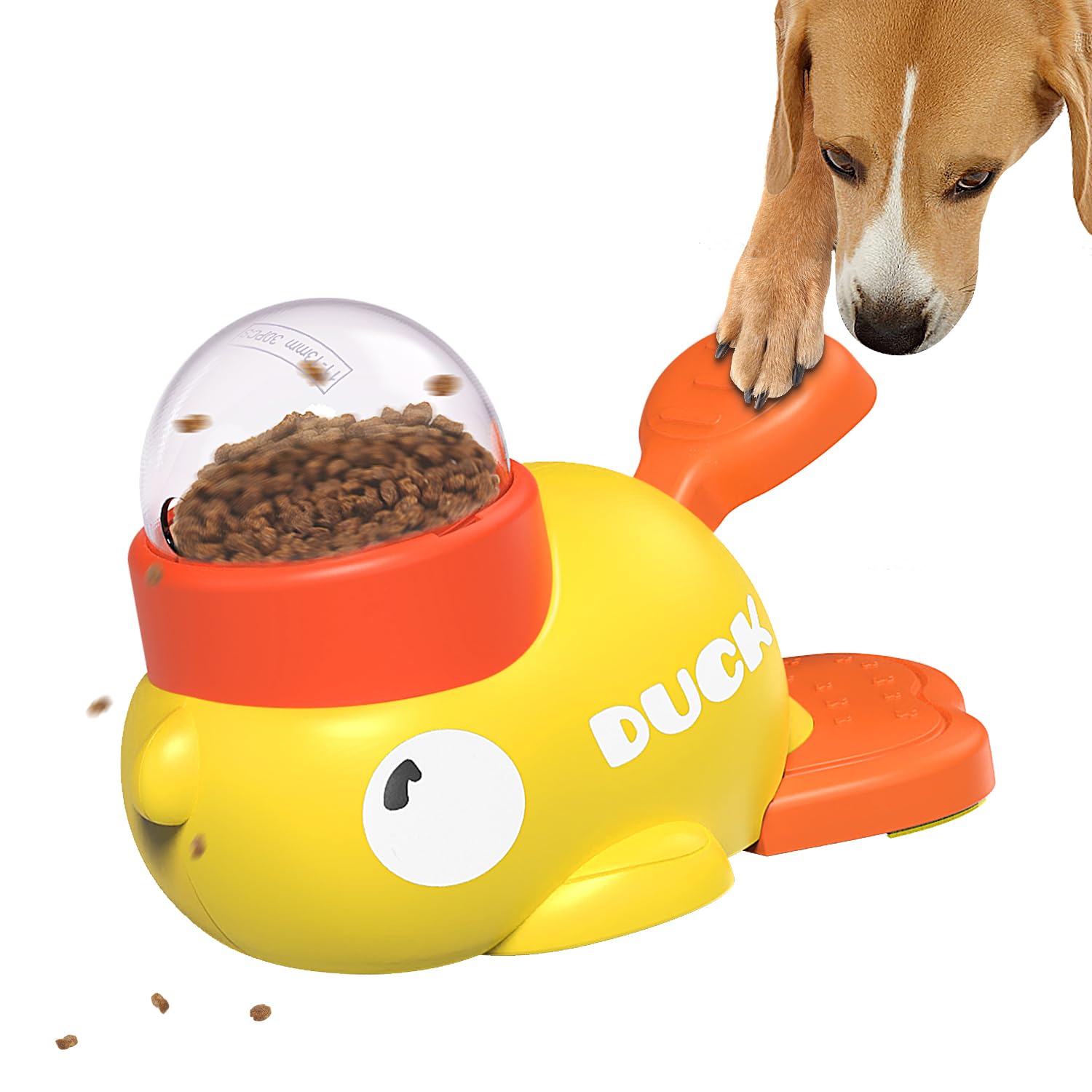 Qpets® Dog Puzzle Toy Cartoon Dog Food Dispenser Pet Snack Dispenser Toy Dog Puzzle Brain Training Slow Feeding Trainer Toy Foot-on Food Dispenser Toy Qpets® Dog Puzzle Toy Cartoon Dog Food Dispenser Pet Snack Dispenser Toy Dog Puzzle Brain Training Slow Feeding Trainer Toy Foot-on Food Dispenser Toy
